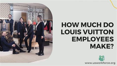 louis vuitton employee wages|Louis Vuitton model salary.